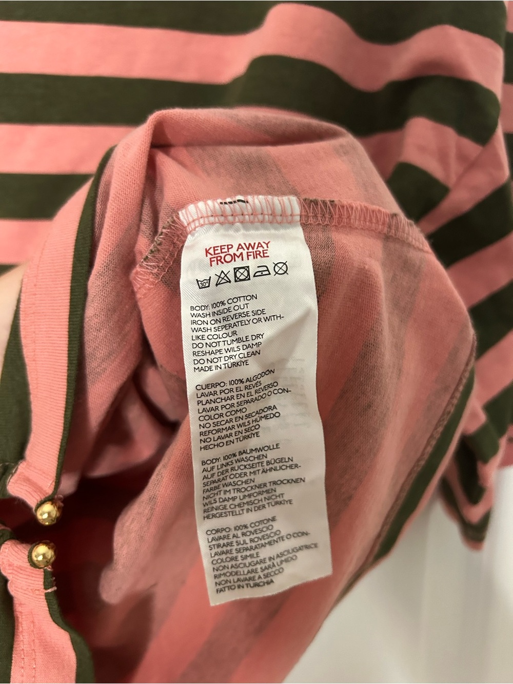 Anthropologie Cotton Hardware Tee - Picture 13 of 14